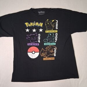 Pokemon Black Graphic T-Shirt